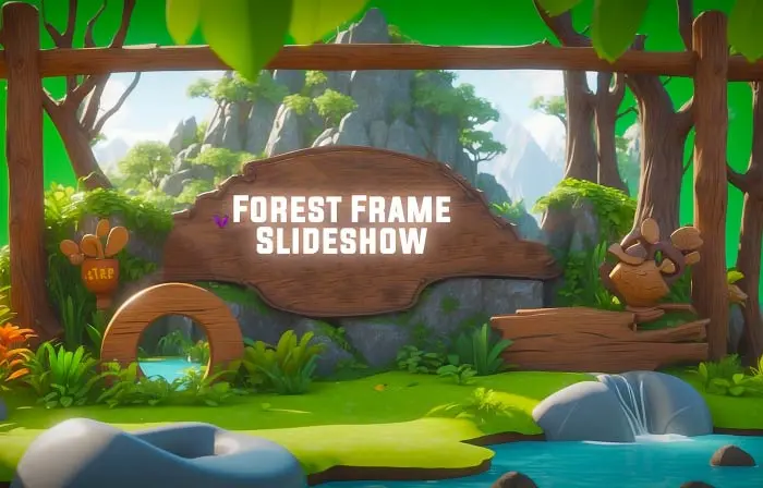 Beautiful Forest 3D Frame Slideshow